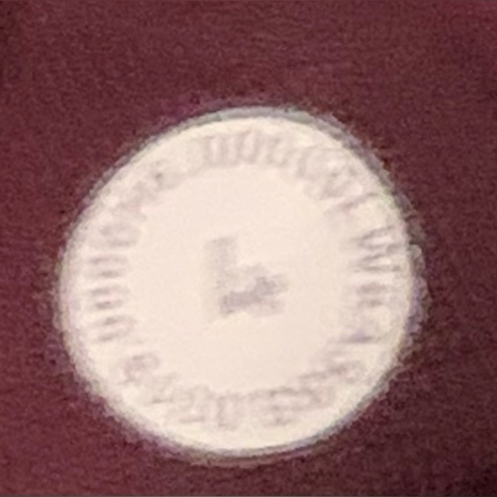 lululemon athletica Burgundy Leggings Size 4 - Picture 4 of 4